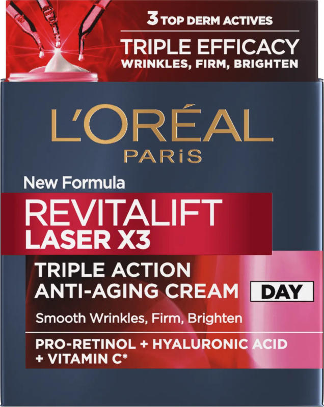 Revitalift Laser x3 cremă de zi