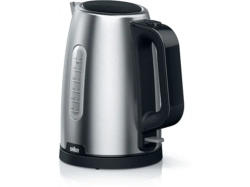 Braun WK 1500WK Pure Shine Wasserkocher 1.7l, Schwarz