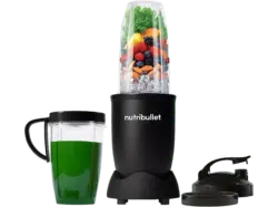Nutri Bullet NB 907MAB pro Standmixer (Schwarz Matt, 900 Watt, 710+946ml to go Becher)