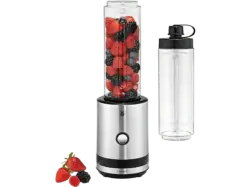 WMF 0416500011 Küchenminis Standmixer (Silber, 300 Watt, 0.6 l)