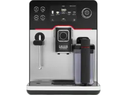 Gaggia RI 9782/01 Accademia Kaffeevollautomat (Inox, Keramikmahlwerk, 15 bar, externer Milchbehälter)