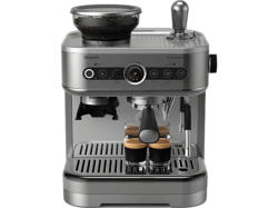 Philips PSA3218/10 Barista Brew Halbautomatische Espressomaschine (Metall, Schwarz, Konisches Mahlwerk aus Metall, 1350 Watt, 15 bar)