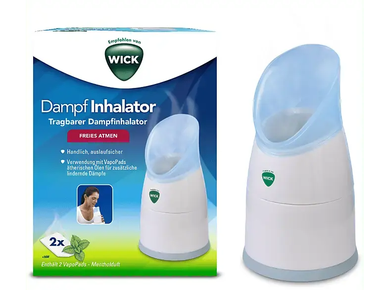 Wick Dampfinhalator W1300DE; Dampf Inhalator