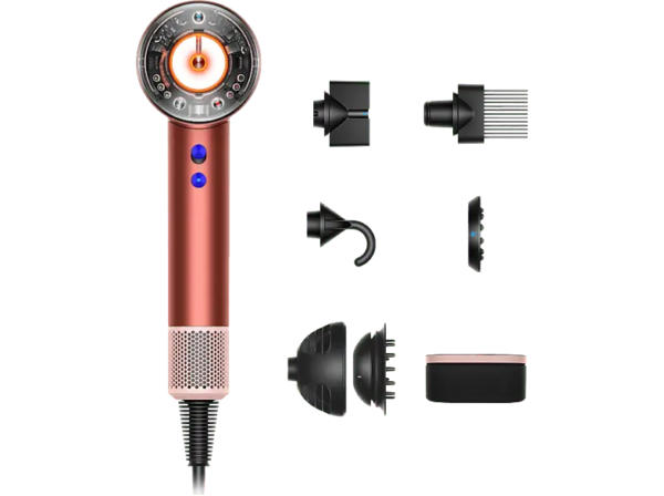 Dyson 561725-01 HD16, Supersonic Nural Haartrockner inkl. Präsentationsbox Strawberry Bronze und Rosé (1600 Watt)