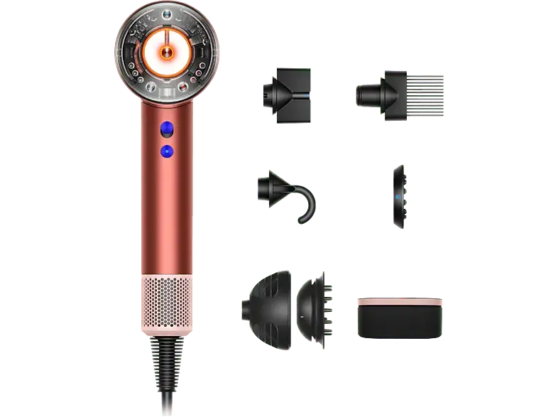 Dyson 561725-01 HD16, Supersonic Nural Haartrockner inkl. Präsentationsbox Strawberry Bronze und Rosé (1600 Watt)