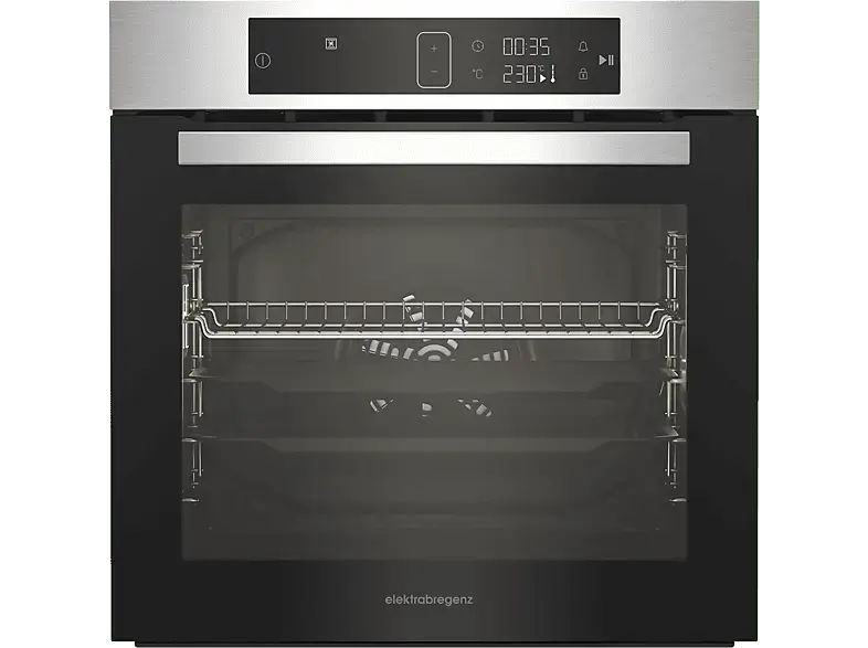 Elektra Bregenz BEP 65150 XR Backofen (71 l, Edelstahl- Fingerprint free, 594 mm breit, A+)