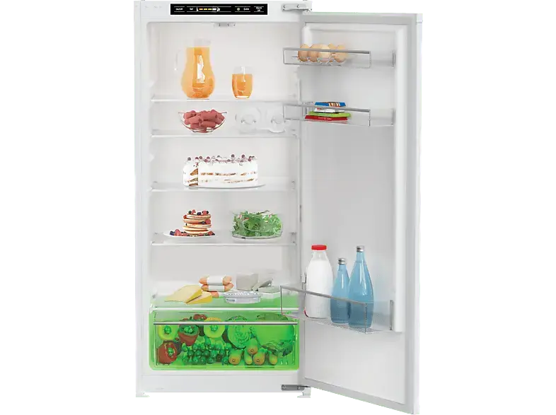 Elektra Bregenz KI 12245 Kühlschrank, Schlepptür (E, 1215 mm hoch, Weiß, 198 l)