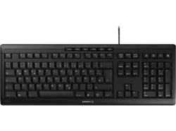 Cherry Tastatur Stream, USB, DE, Schwarz