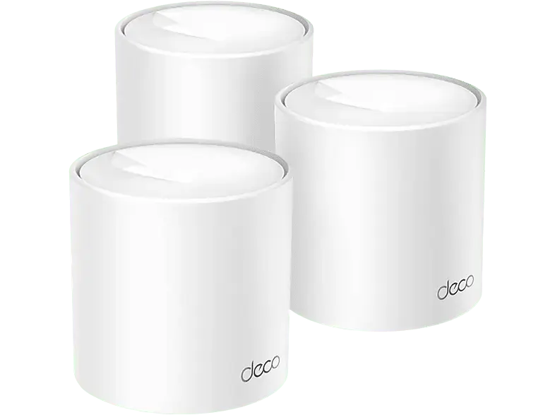 TP-Link Deco X1500 AX1500 Mesh Wi-Fi 6 System (3er Pack); Mesh Router