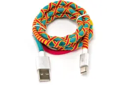 ISY Datenkabel USB-C, 1 Meter, Mehrfarbig (IUC-4100-RG-C)