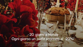 -20 giorni a Natale Ogni giorno un outfit scontato al -20%!