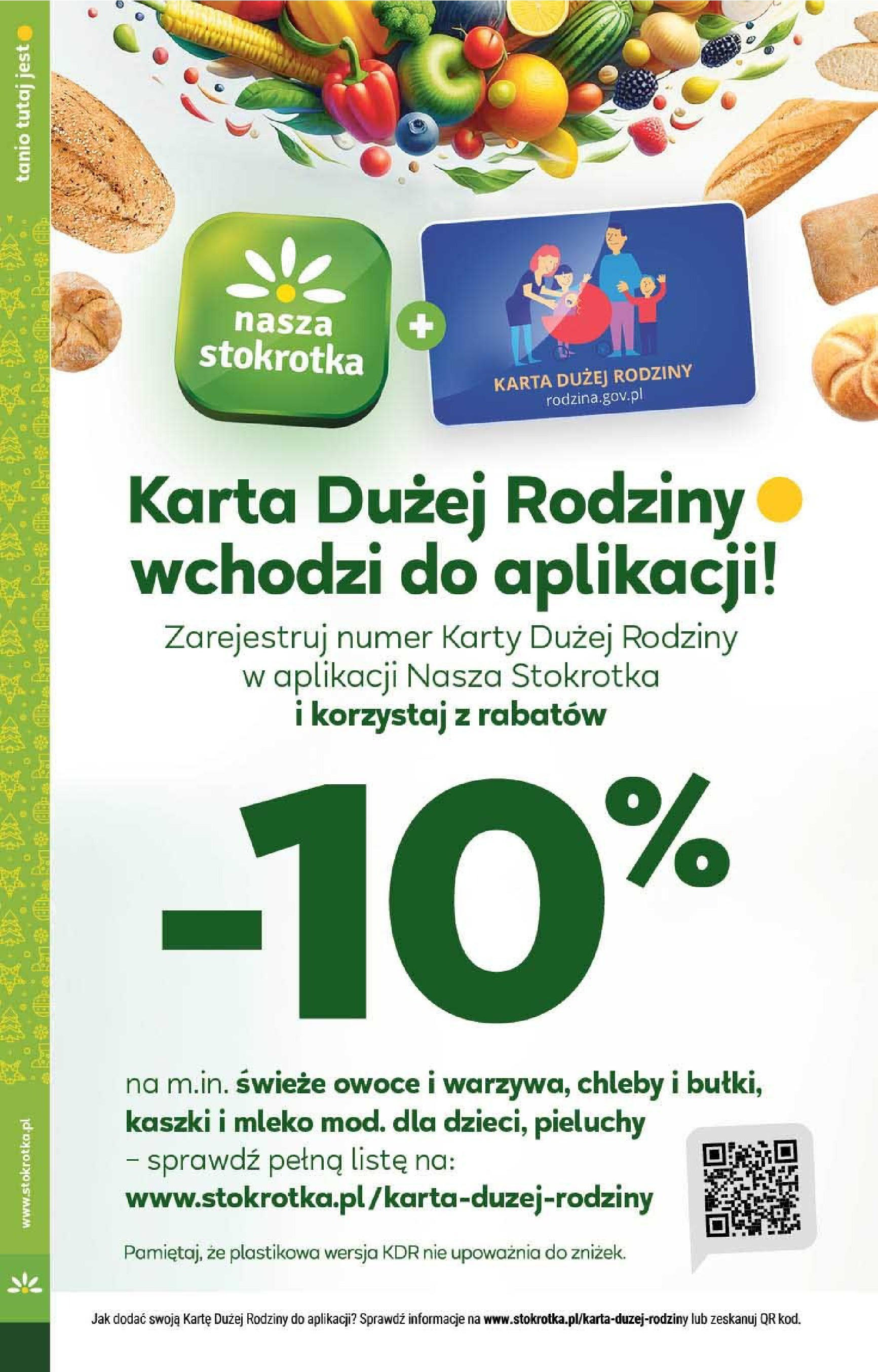 Stokrotka - Stokrotka SUPERMARKET gazetka do 11.12.2024 03.12.2024 - Promocje online | Strona: 6 | Produkty: Karta, Stokrotka, Mleko, Owoce