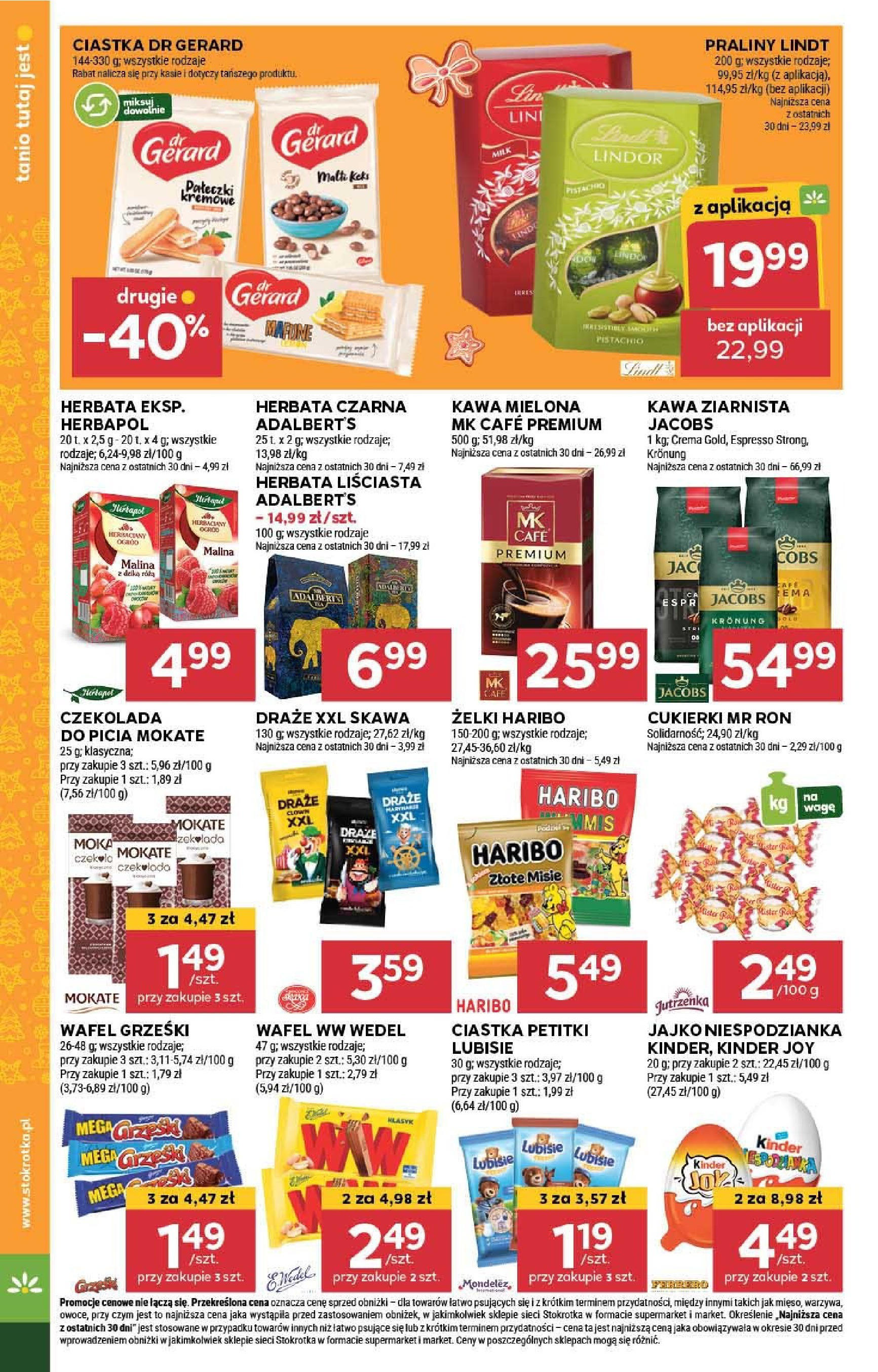 Stokrotka - Stokrotka SUPERMARKET gazetka do 11.12.2024 03.12.2024 - Promocje online | Strona: 18 | Produkty: Malina, Kawa ziarnista, Czekolada, Jajko niespodzianka