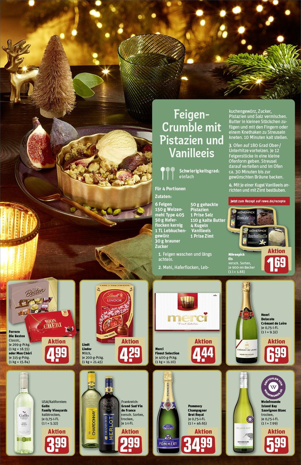 Rewe - Rewe: Wochenangebote (ab 08.12.2024) zum Blättern » Angebote | Seite: 7 | Produkte: Merci, Butter, Merlot, Zucker