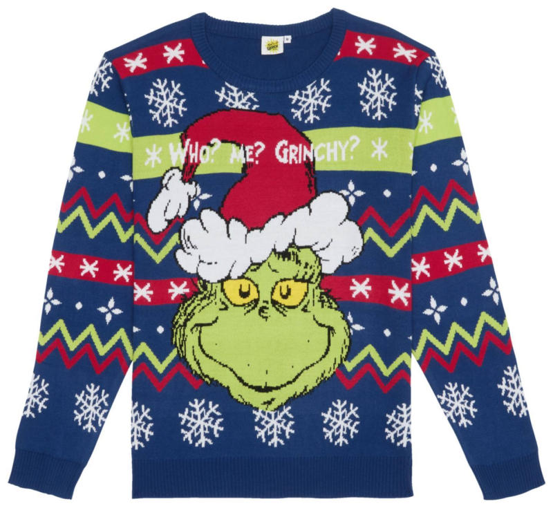 Grinch Пуловер S - XXL