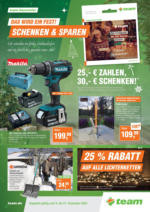 team baucenter team baucenter: Schenken & Sparen - bis 20.12.2024