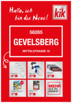 KiK KiK: Neueröffnung in Gevelsberg - bis 12.01.2025