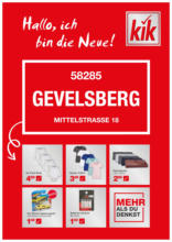 KiK: Neueröffnung in Gevelsberg