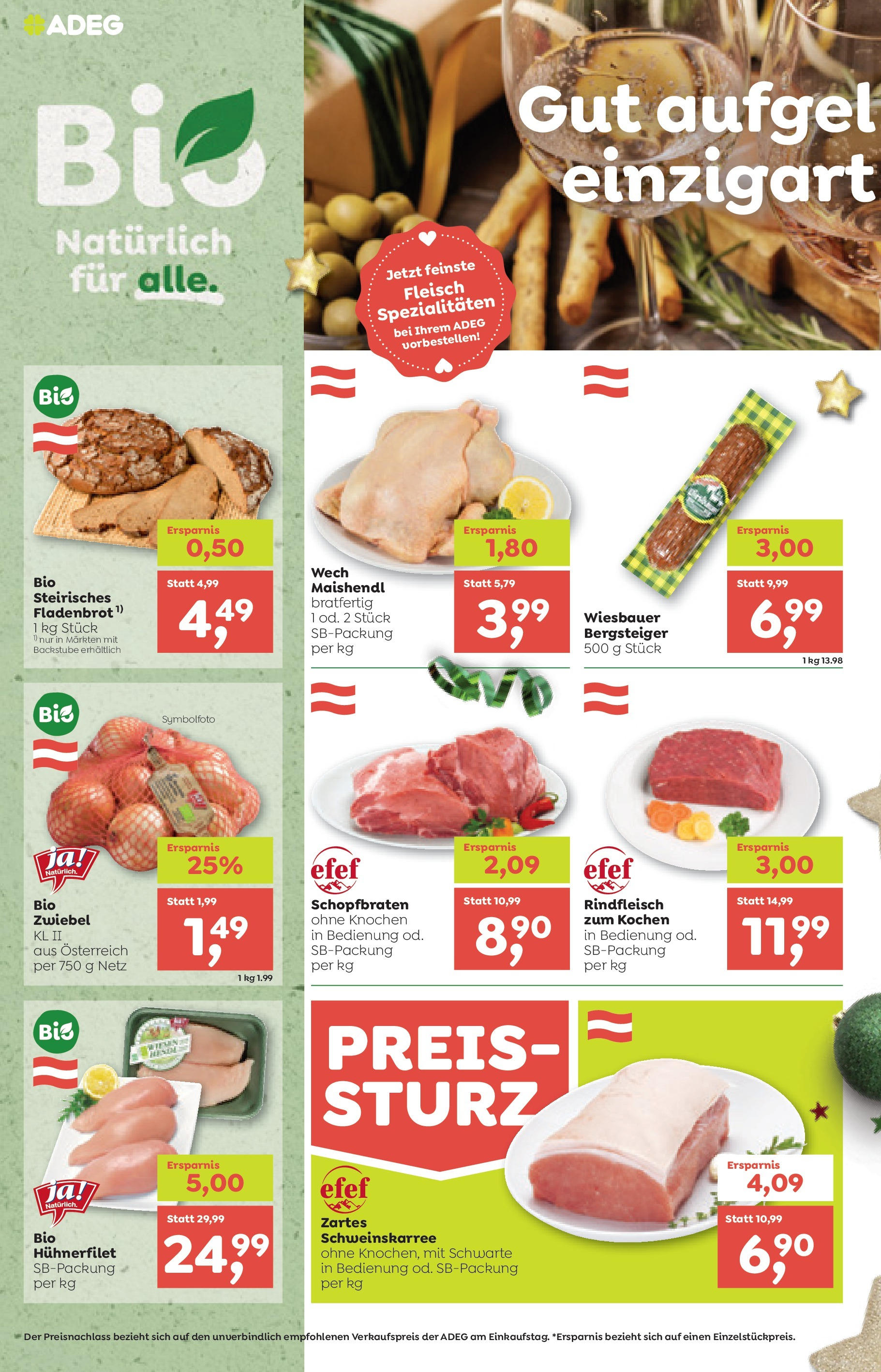 ADEG Angebote von 09.12.2024 - Aktuelle Angebote | Seite: 4 | Produkte: Rindfleisch