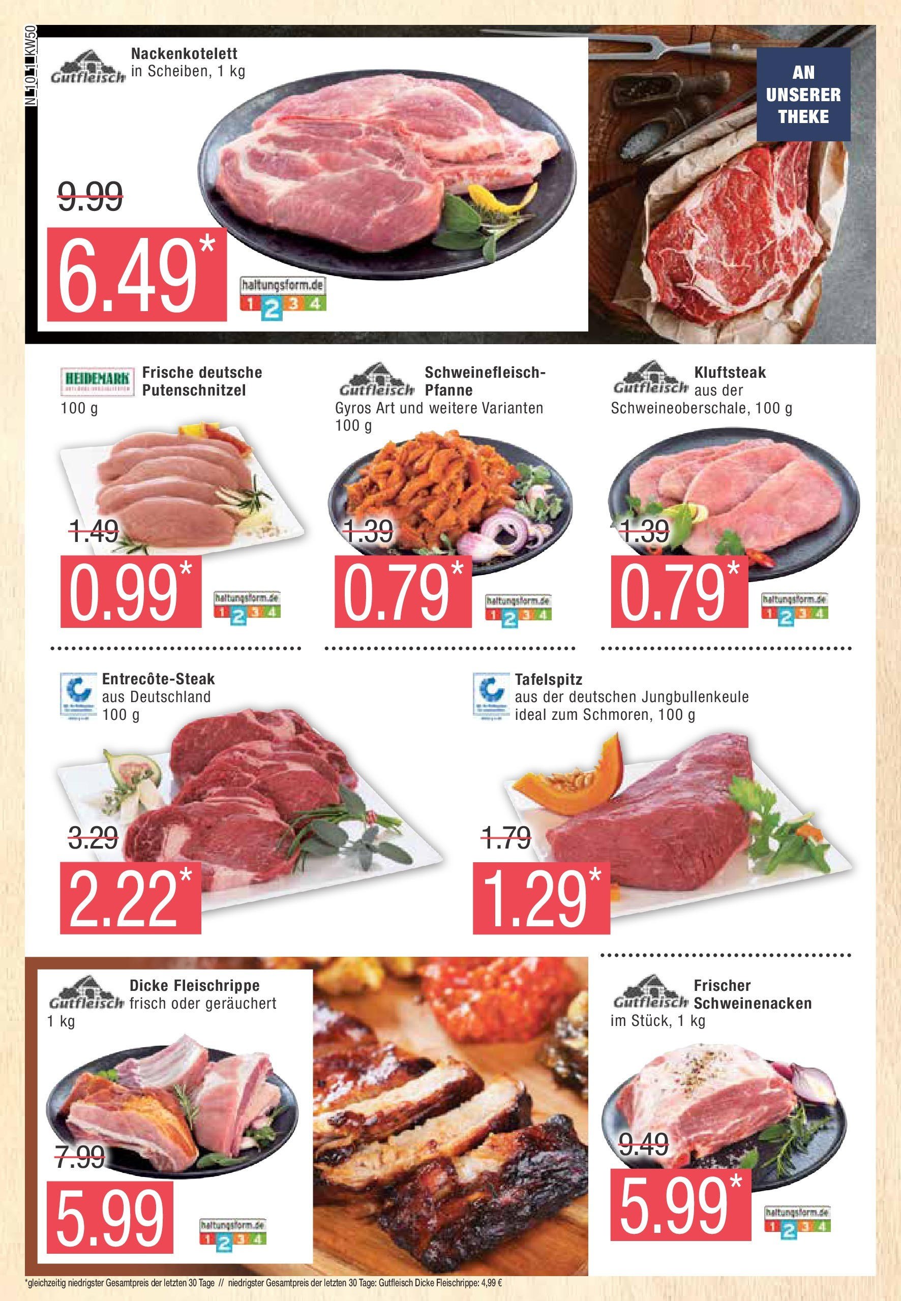 Marktkauf - Marktkauf: Wochenangebote (ab 08.12.2024) » Angebote online | Seite: 10 | Produkte: Tafelspitz, Theke, Schweinenacken, Schweinefleisch