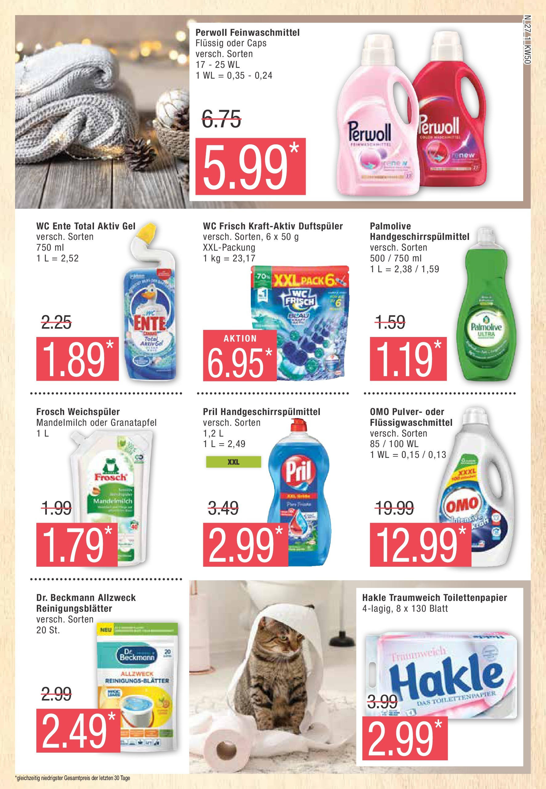 Edeka - EDEKA: Wochenangebote (ab 08.12.2024) » Angebote Online | Seite: 27 | Produkte: Granatapfel, Perwoll, Pril, Toilettenpapier