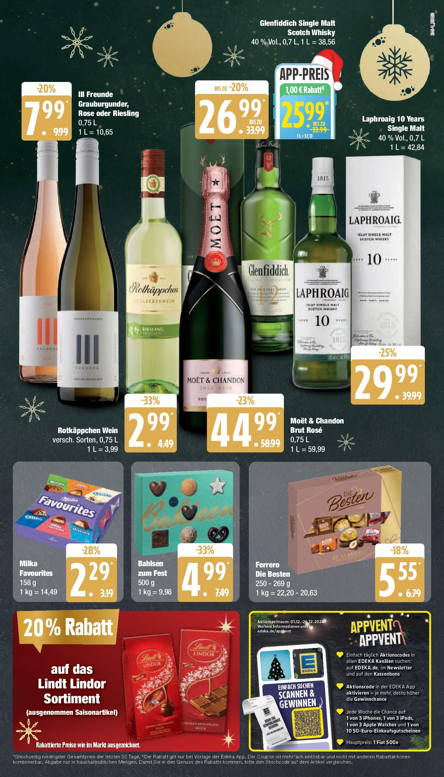 Marktkauf - Marktkauf: Wochenangebote (ab 08.12.2024) » Angebote online | Seite: 5 | Produkte: Whisky, Milka, Wein, Lindt