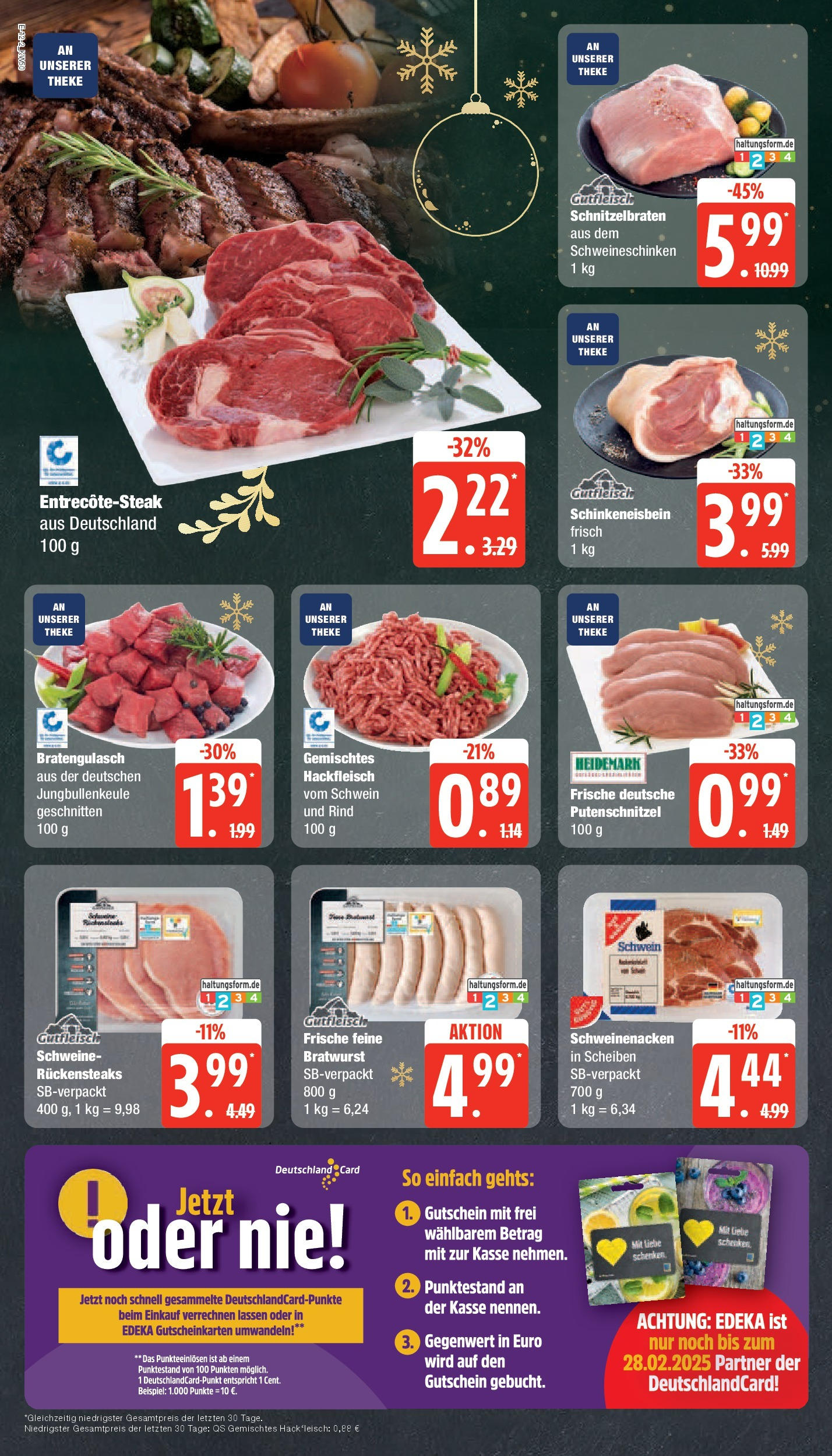 Marktkauf - Marktkauf: Wochenangebote (ab 08.12.2024) » Angebote online | Seite: 12 | Produkte: Theke, Bratwurst, Schweinenacken, Putenschnitzel