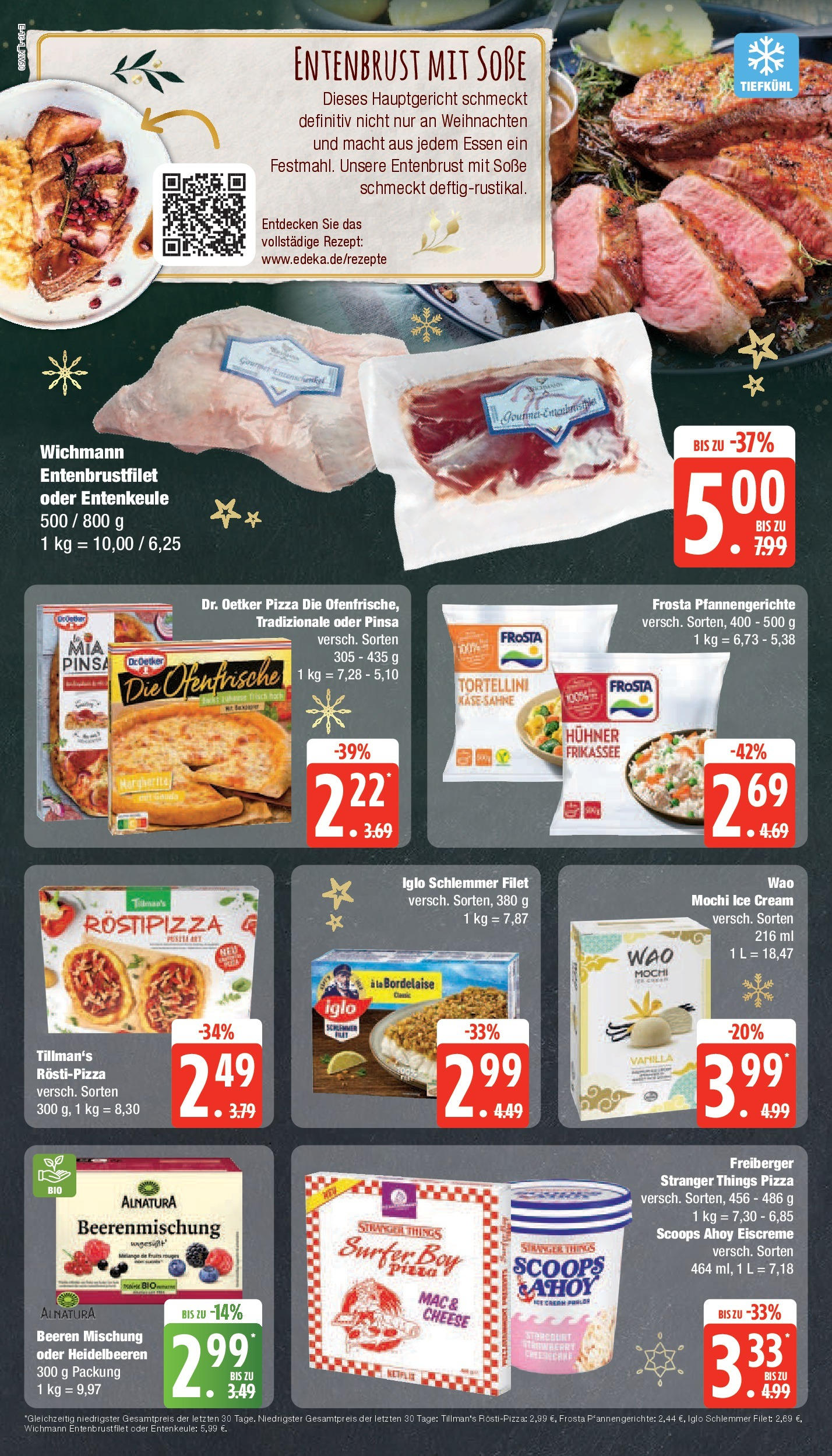 Marktkauf - Marktkauf: Wochenangebote (ab 08.12.2024) » Angebote online | Seite: 16 | Produkte: Eiscreme, Frosta, Pizza, Mochi