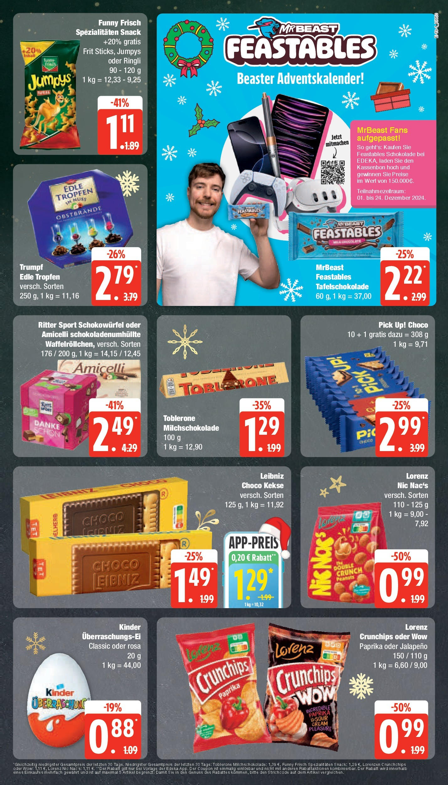 Marktkauf - Marktkauf: Wochenangebote (ab 08.12.2024) » Angebote online | Seite: 19 | Produkte: Schokolade, Ritter sport, Funny frisch, Paprika