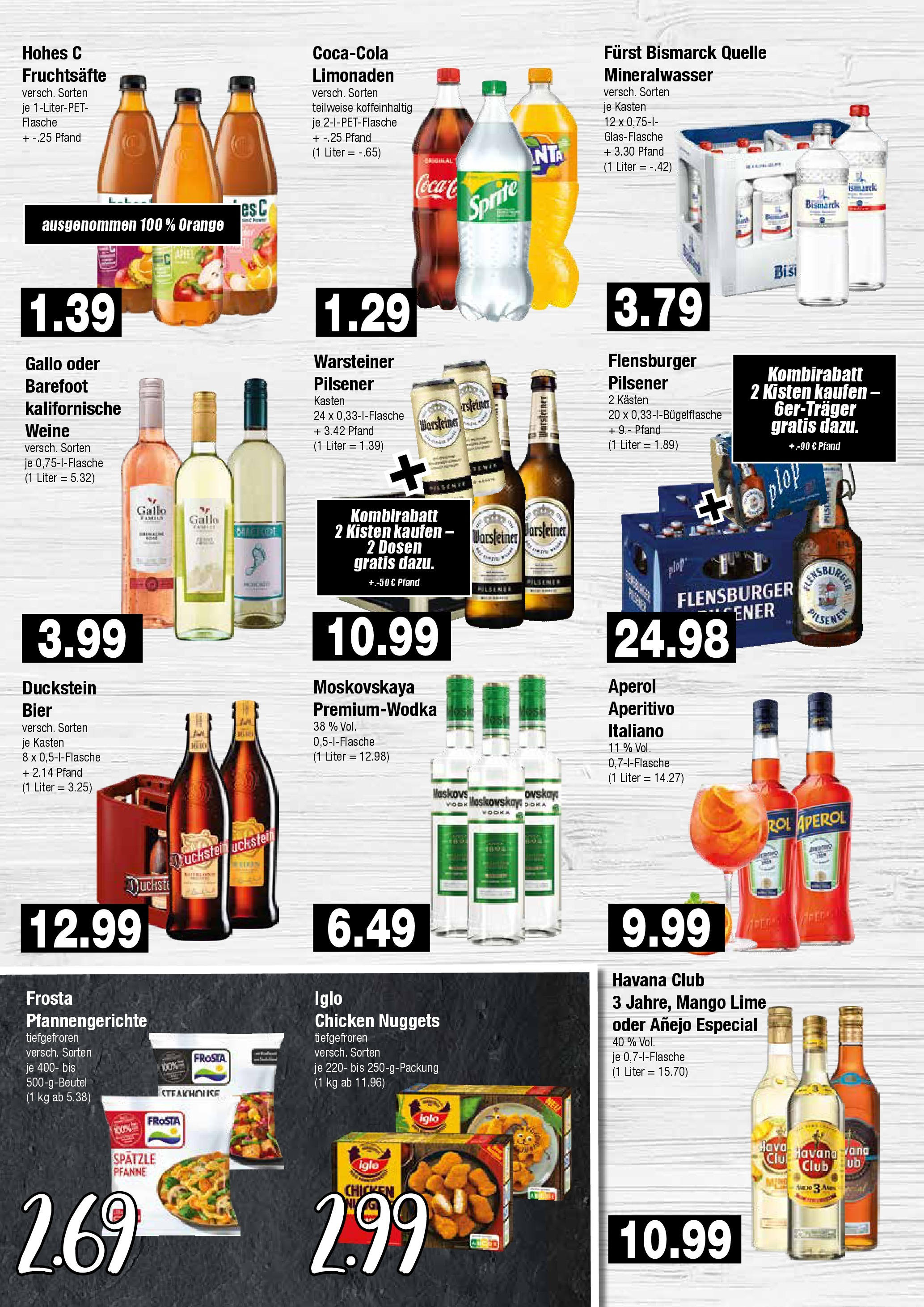 Edeka - EDEKA: Wochenangebote (ab 08.12.2024) » Angebote Online | Seite: 7 | Produkte: Iglo, Mineralwasser, Flensburger, Mango