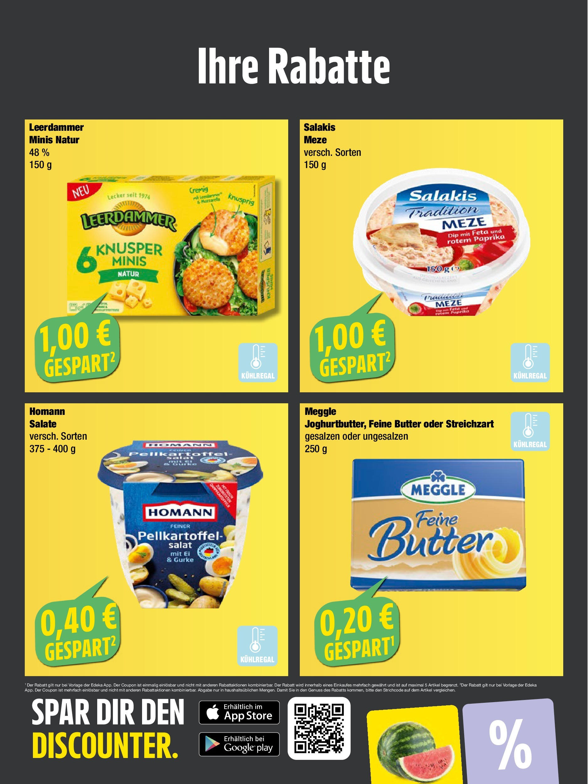 Edeka - EDEKA: Wochenangebote (ab 08.12.2024) » Angebote Online | Seite: 3 | Produkte: Feta, Butter, Leerdammer, Salakis