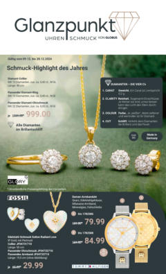 Globus Magazin Uhren Schmuck Hamburg,Grandkuhlenweg 11 gültig ab dem 09.12.2024