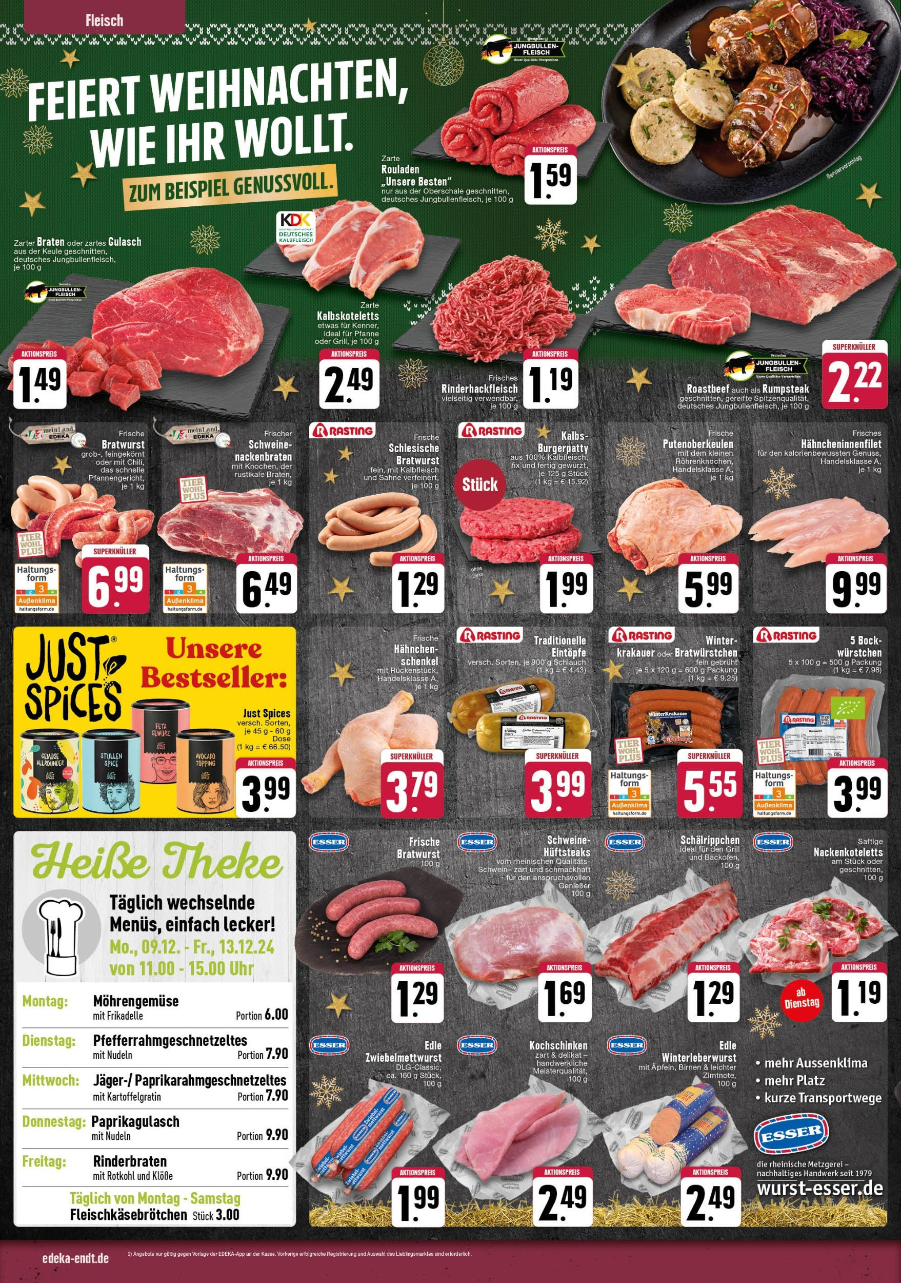 Edeka - EDEKA: Wochenangebote (ab 08.12.2024) » Angebote Online | Seite: 2 | Produkte: Rotkohl, Roastbeef, Avocado, Fleisch