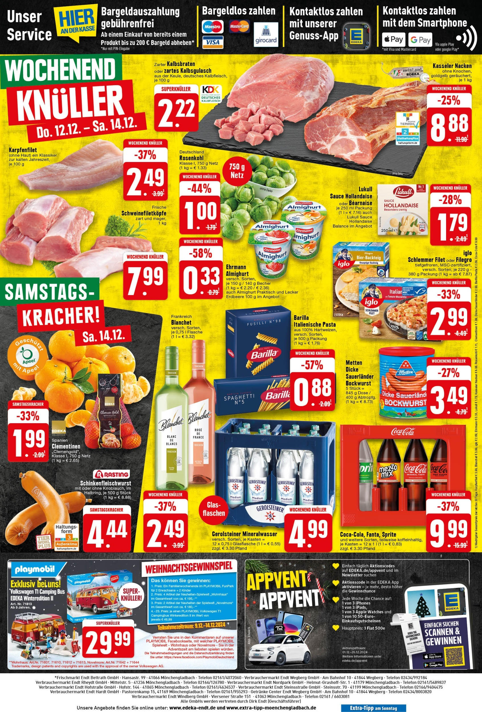 Edeka - EDEKA: Wochenangebote (ab 08.12.2024) » Angebote Online | Seite: 8 | Produkte: Bockwurst, Apple, Telefon, Smartphone