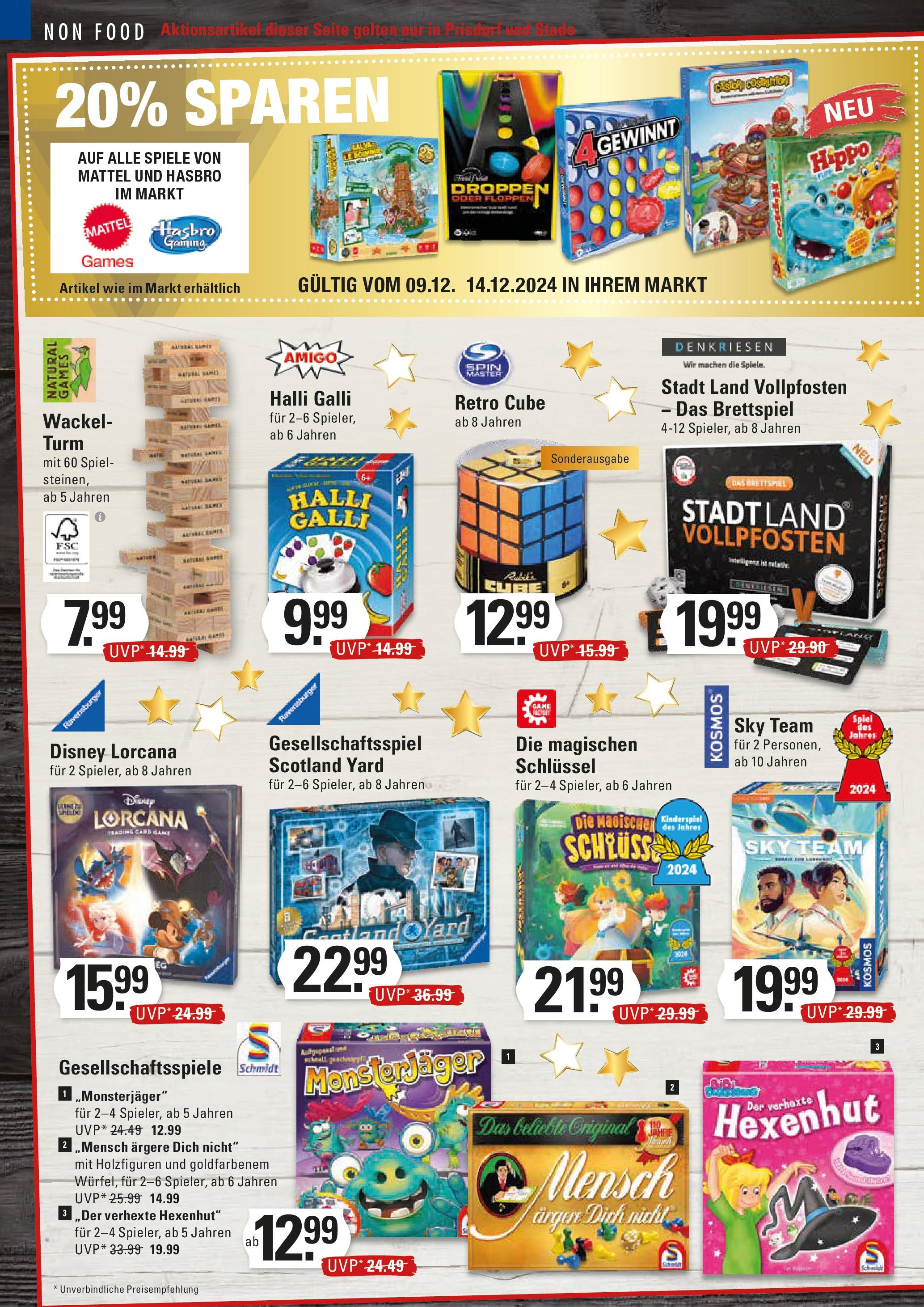 Edeka - EDEKA: Wochenangebote (ab 08.12.2024) » Angebote Online | Seite: 18 | Produkte: Spiel