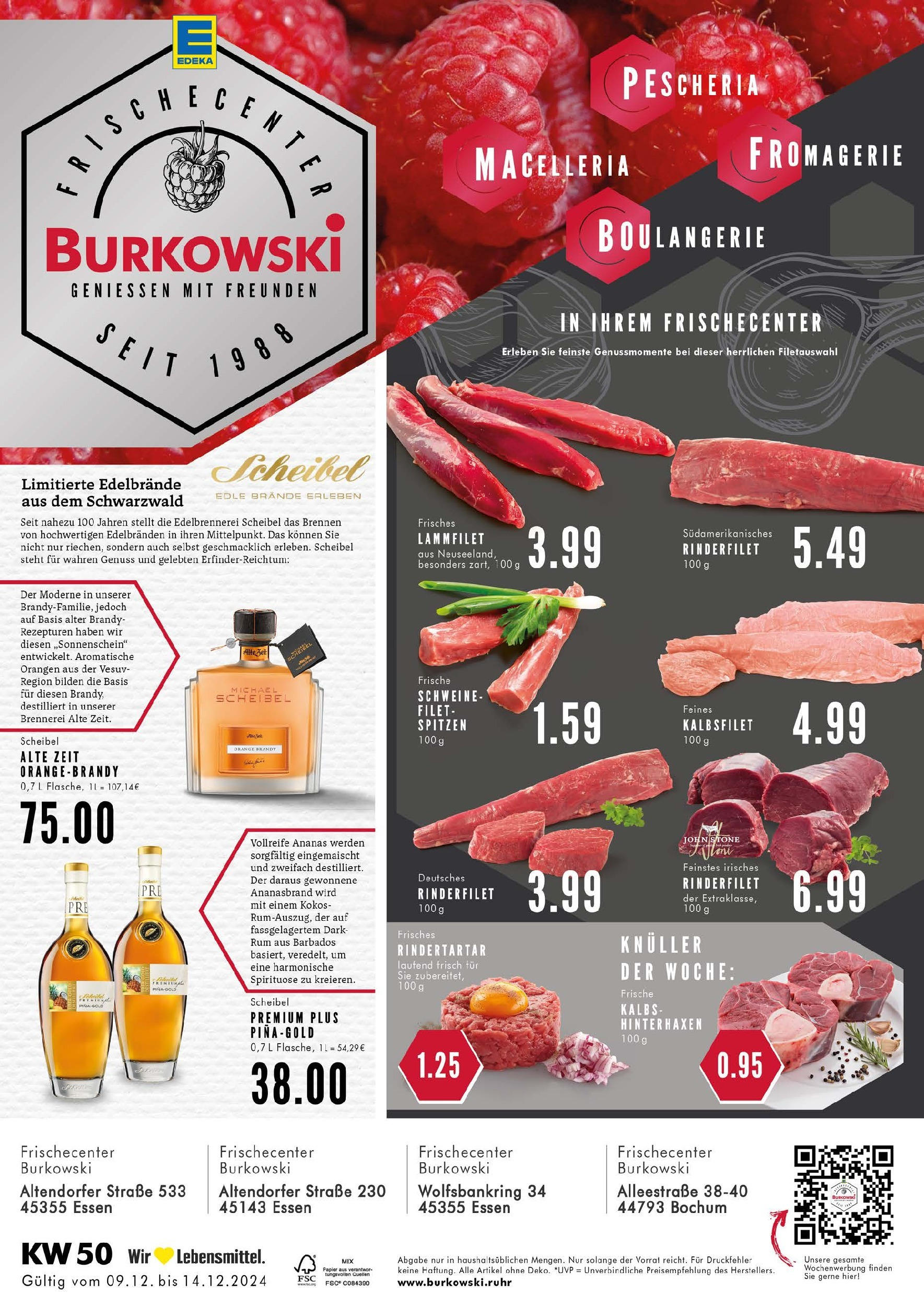 Edeka - EDEKA: Wochenangebote (ab 08.12.2024) » Angebote Online | Seite: 1 | Produkte: Rinderfilet, Rum, Orangen, Ananas