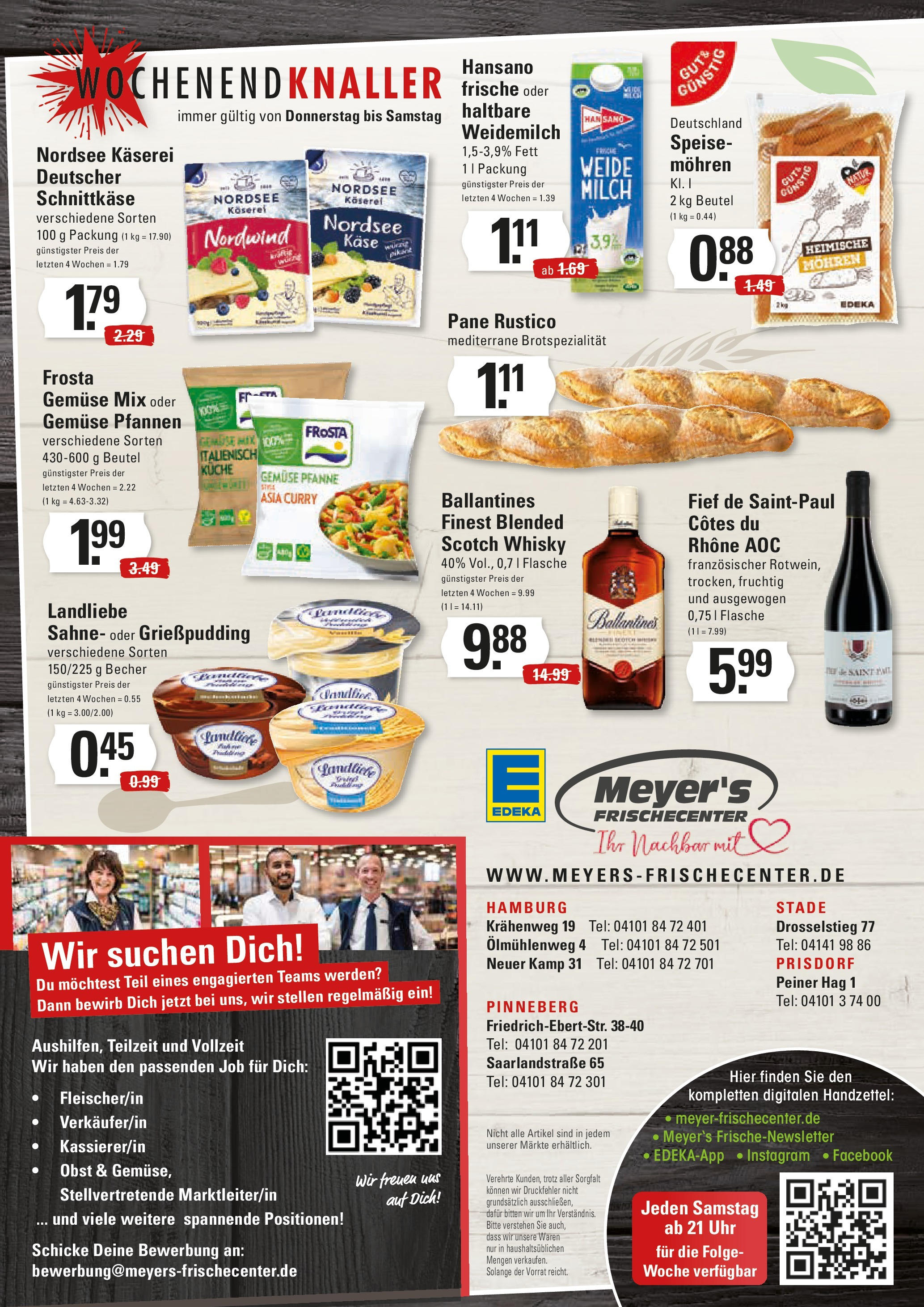 Edeka - Hamburg, Neuer Kamp 31 (ab 09.12.2024) » Angebote Online | Seite: 16 | Produkte: Whisky, Pane, Obst, Uhr