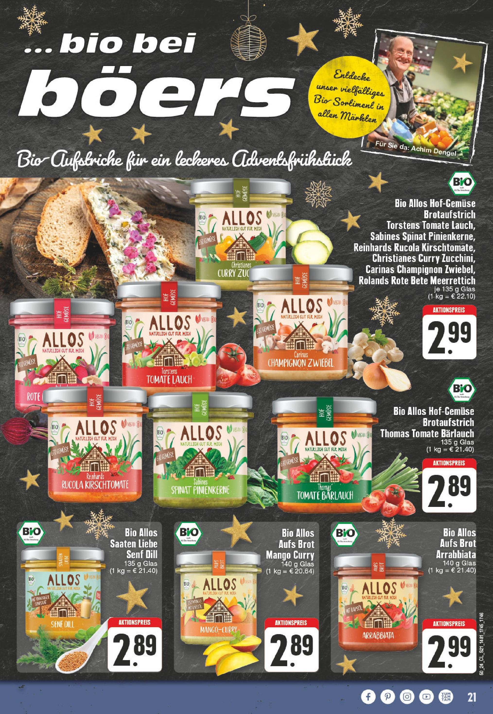 Edeka - EDEKA: Wochenangebote (ab 08.12.2024) » Angebote Online | Seite: 21 | Produkte: Rapsöl, Gemüse, Mango, Brot