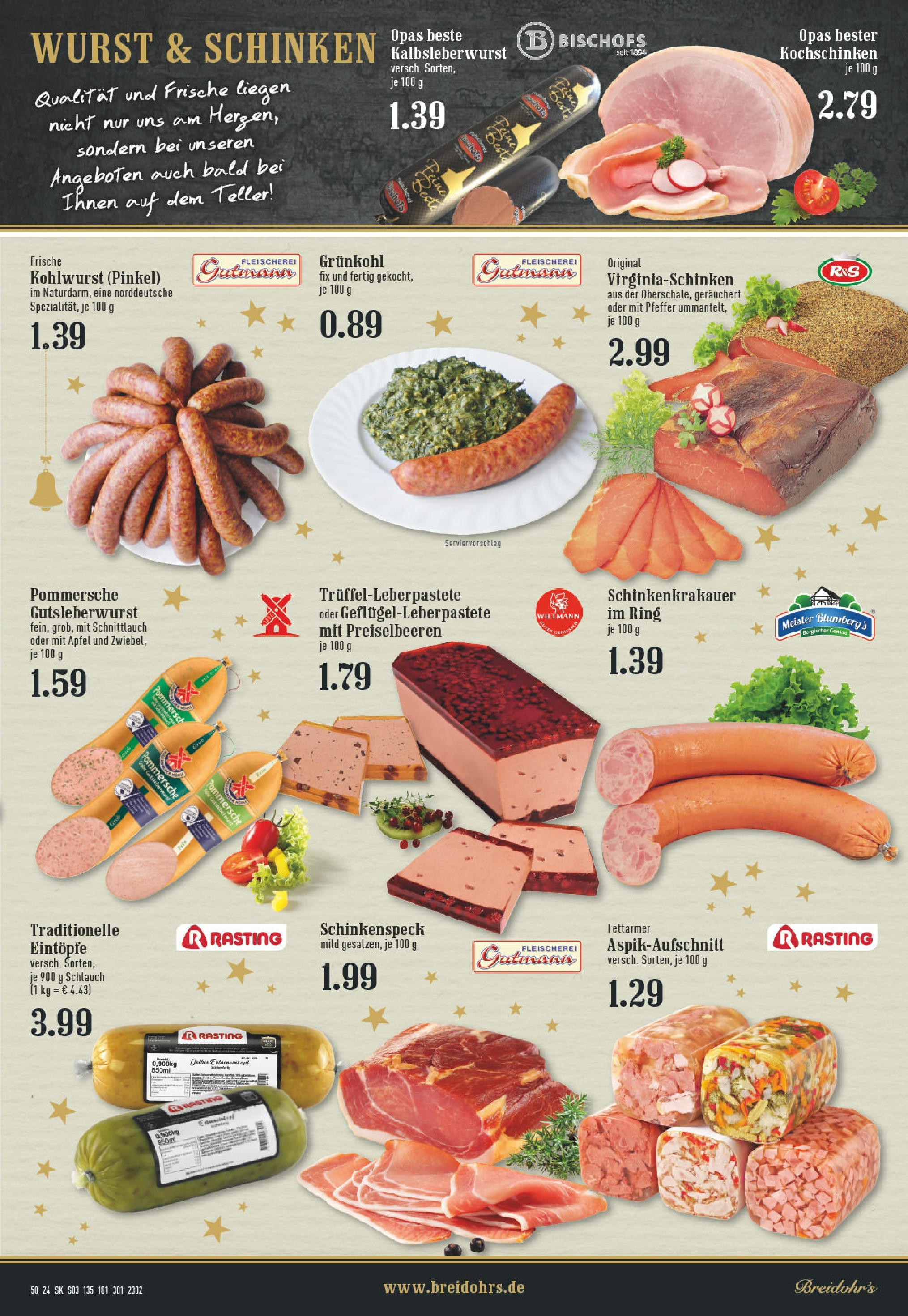 Edeka - EDEKA: Wochenangebote (ab 08.12.2024) » Angebote Online | Seite: 3 | Produkte: Äpfel, Pfeffer, Wurst, Schinken