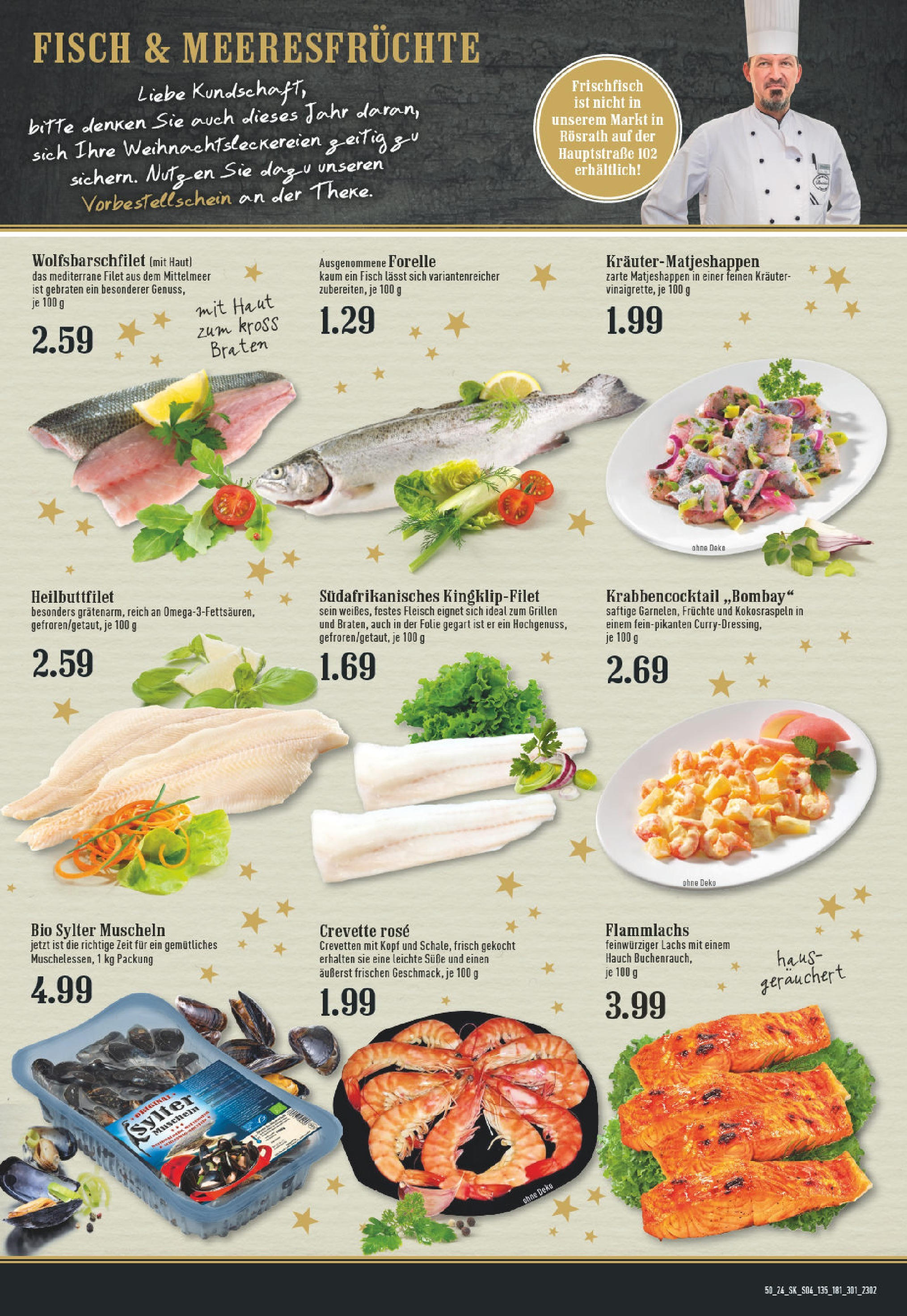 Edeka - EDEKA: Wochenangebote (ab 08.12.2024) » Angebote Online | Seite: 4 | Produkte: Fisch, Lachs, Meeresfrüchte, Fleisch