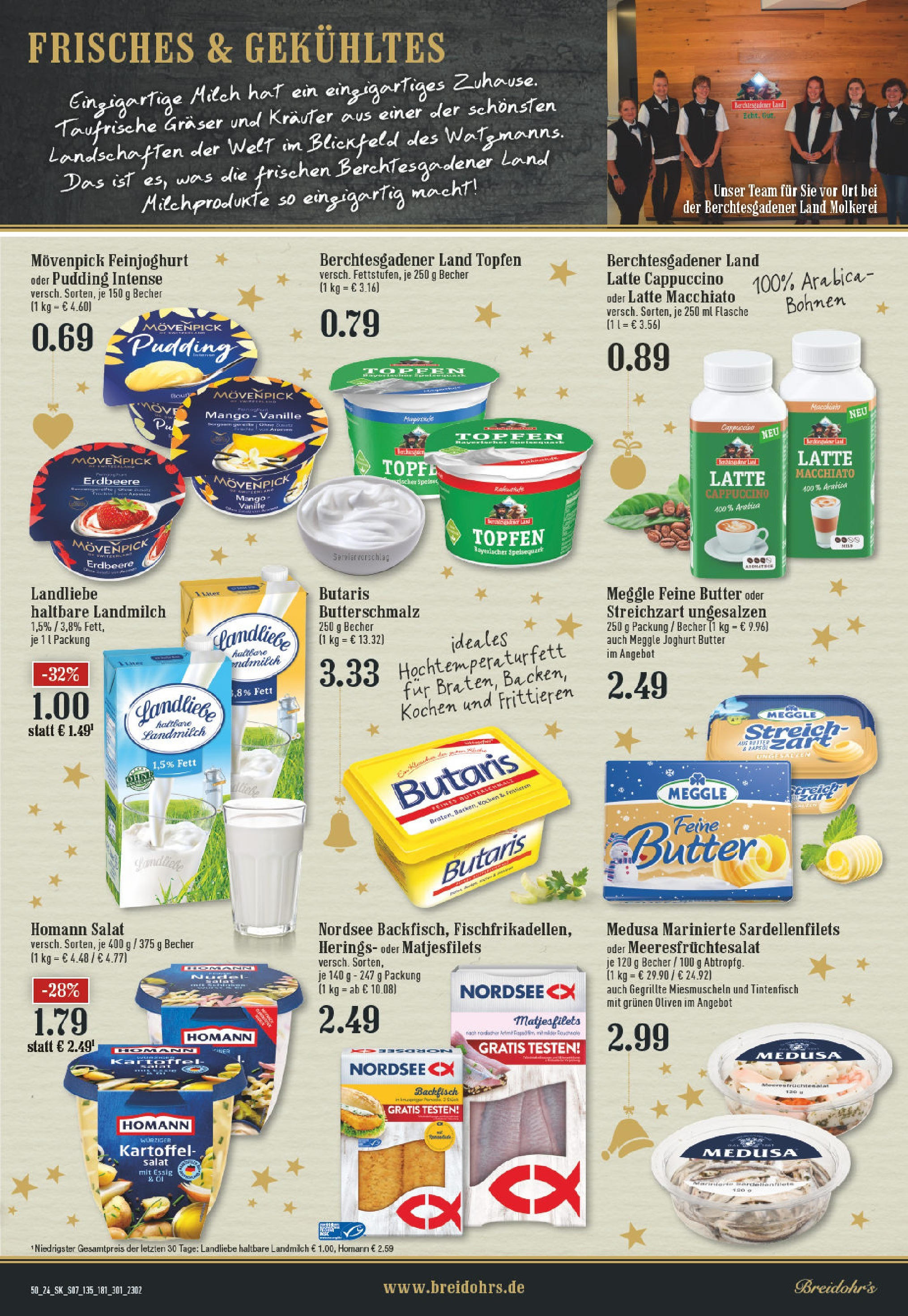 Edeka - EDEKA: Wochenangebote (ab 08.12.2024) » Angebote Online | Seite: 7 | Produkte: Butter, Essig, Tintenfisch, Pudding