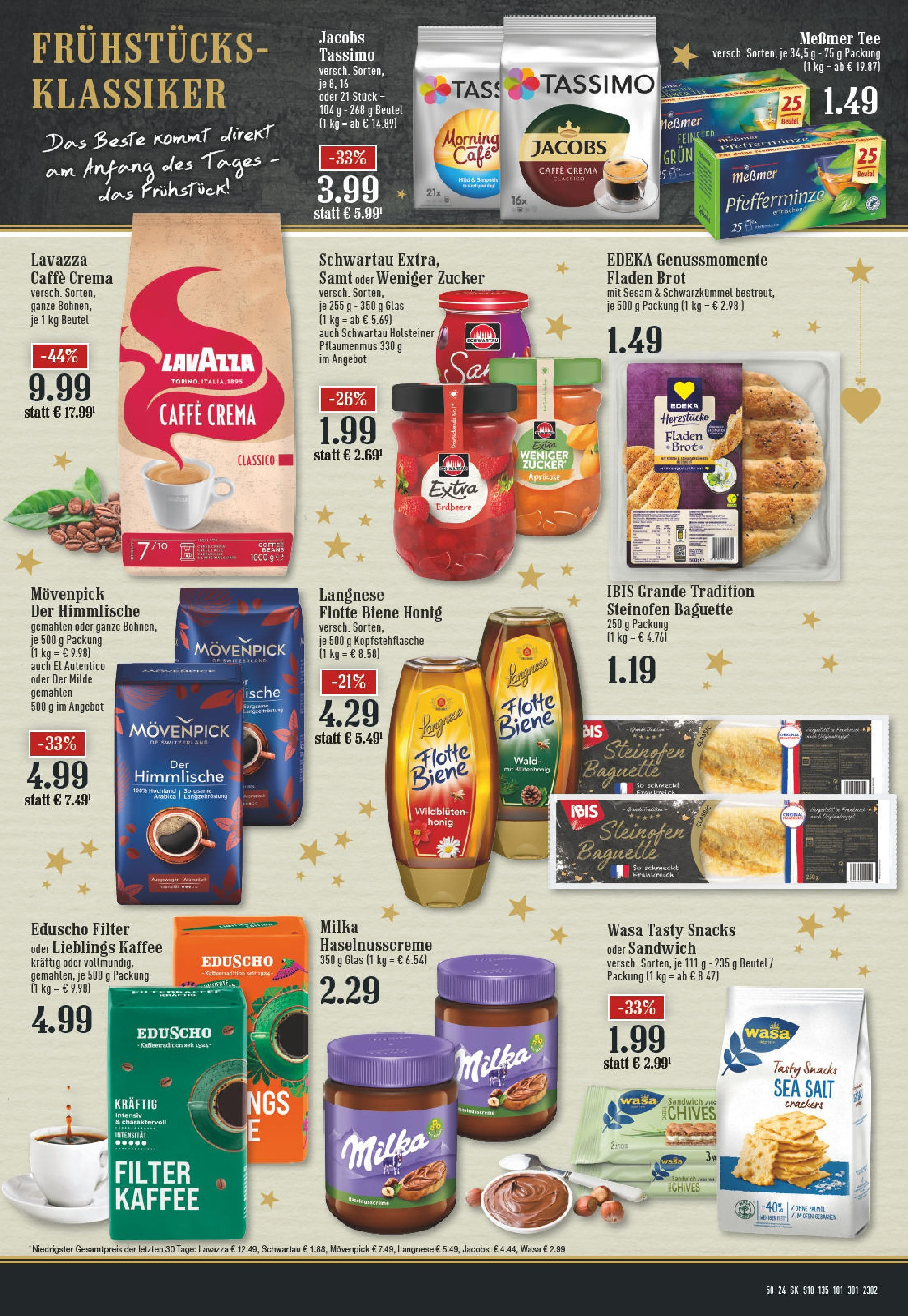 Edeka - EDEKA: Wochenangebote (ab 08.12.2024) » Angebote Online | Seite: 10 | Produkte: Ofen, Langnese, Milka, Brot