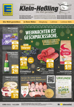 Edeka - EDEKA: Wochenangebote - gültig ab dem 08.12.2024 | Seite: 1 | Produkte: Langnese, Cremissimo, Fruchtsecco, Wurst