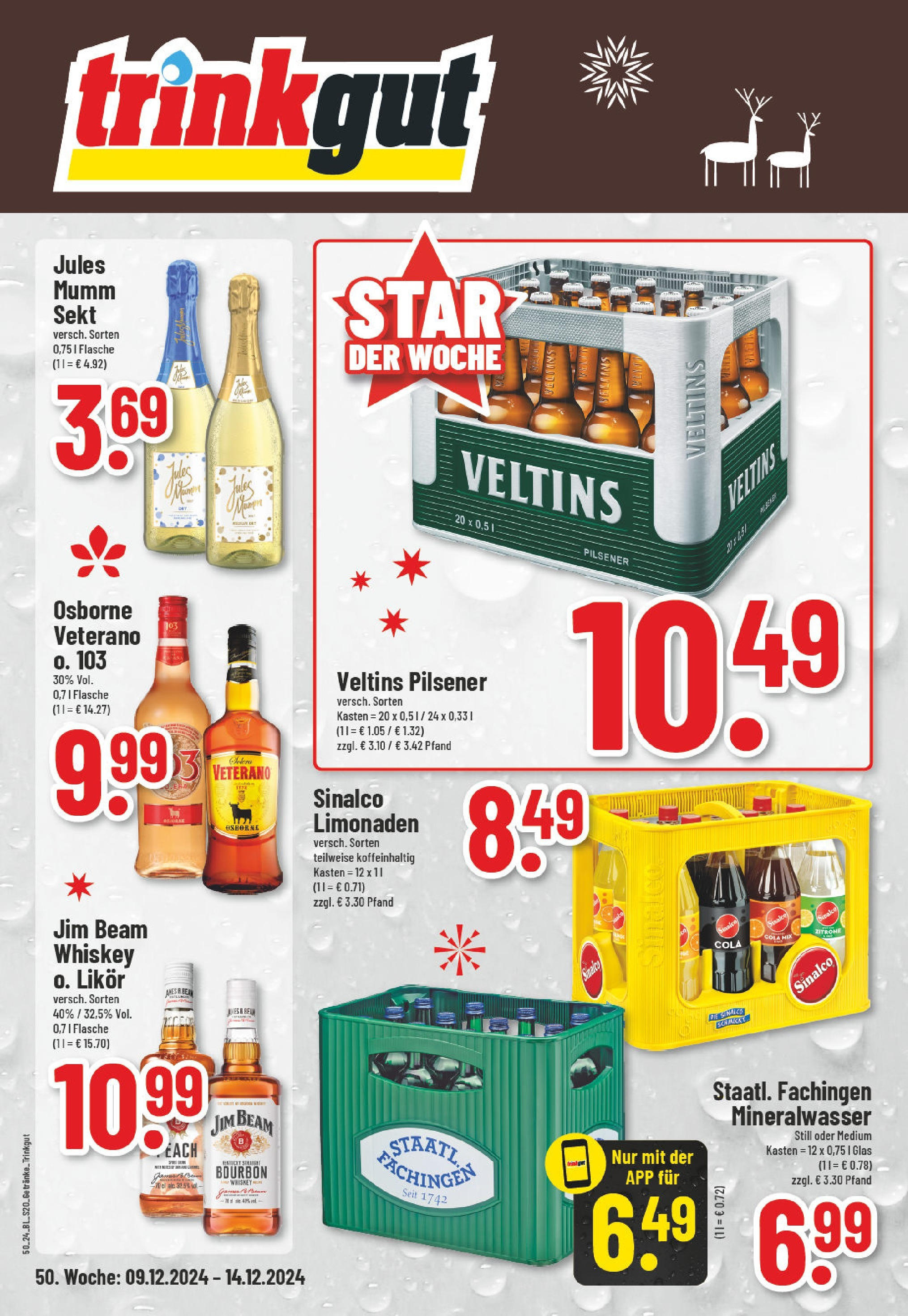 Edeka - EDEKA: Wochenangebote (ab 08.12.2024) » Angebote Online | Seite: 20 | Produkte: Jim beam, Cola, Sekt, Whiskey