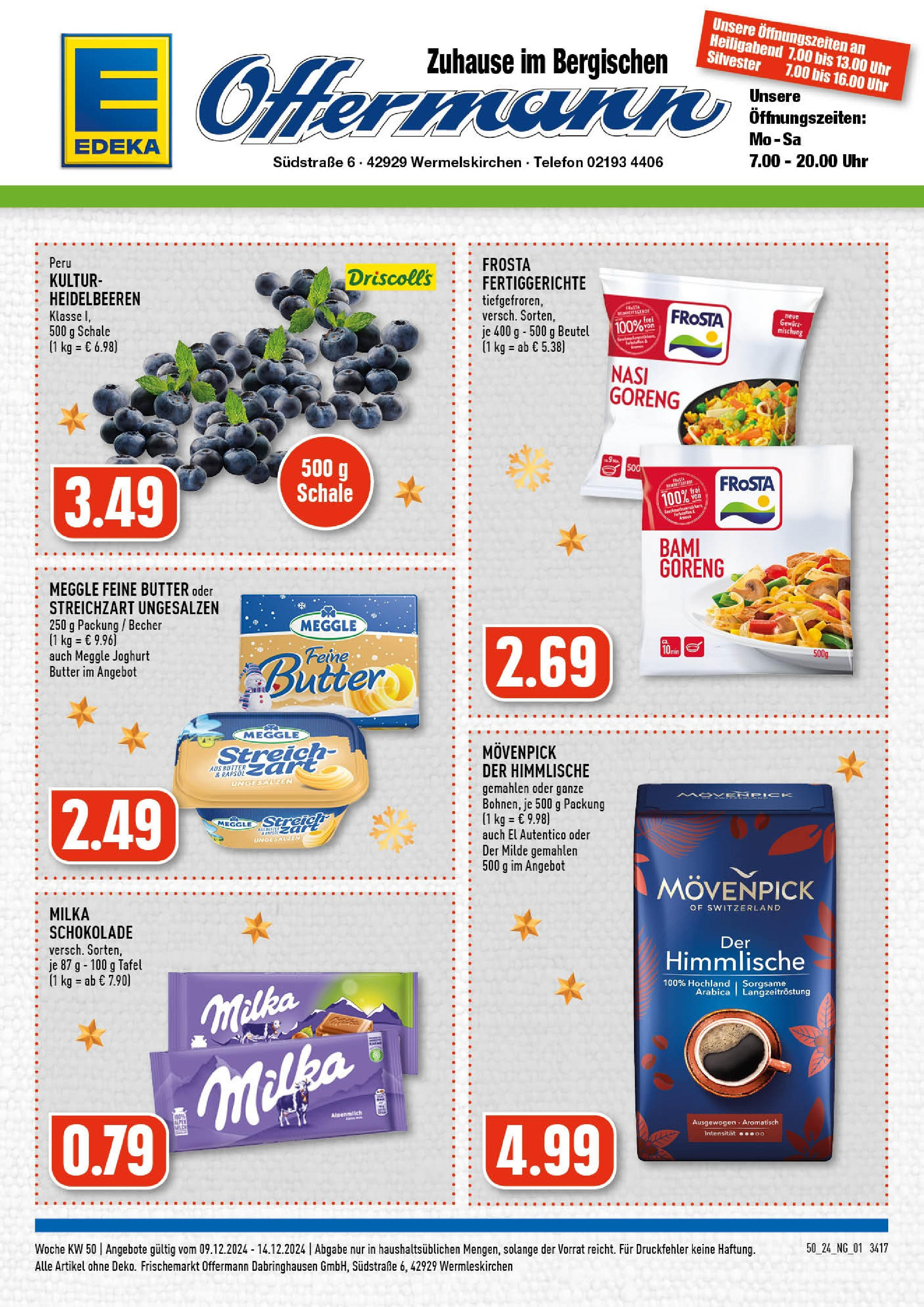 EDEKA Prospekt ab 08.12.2024 - EDEKA: Wochenangebote Online