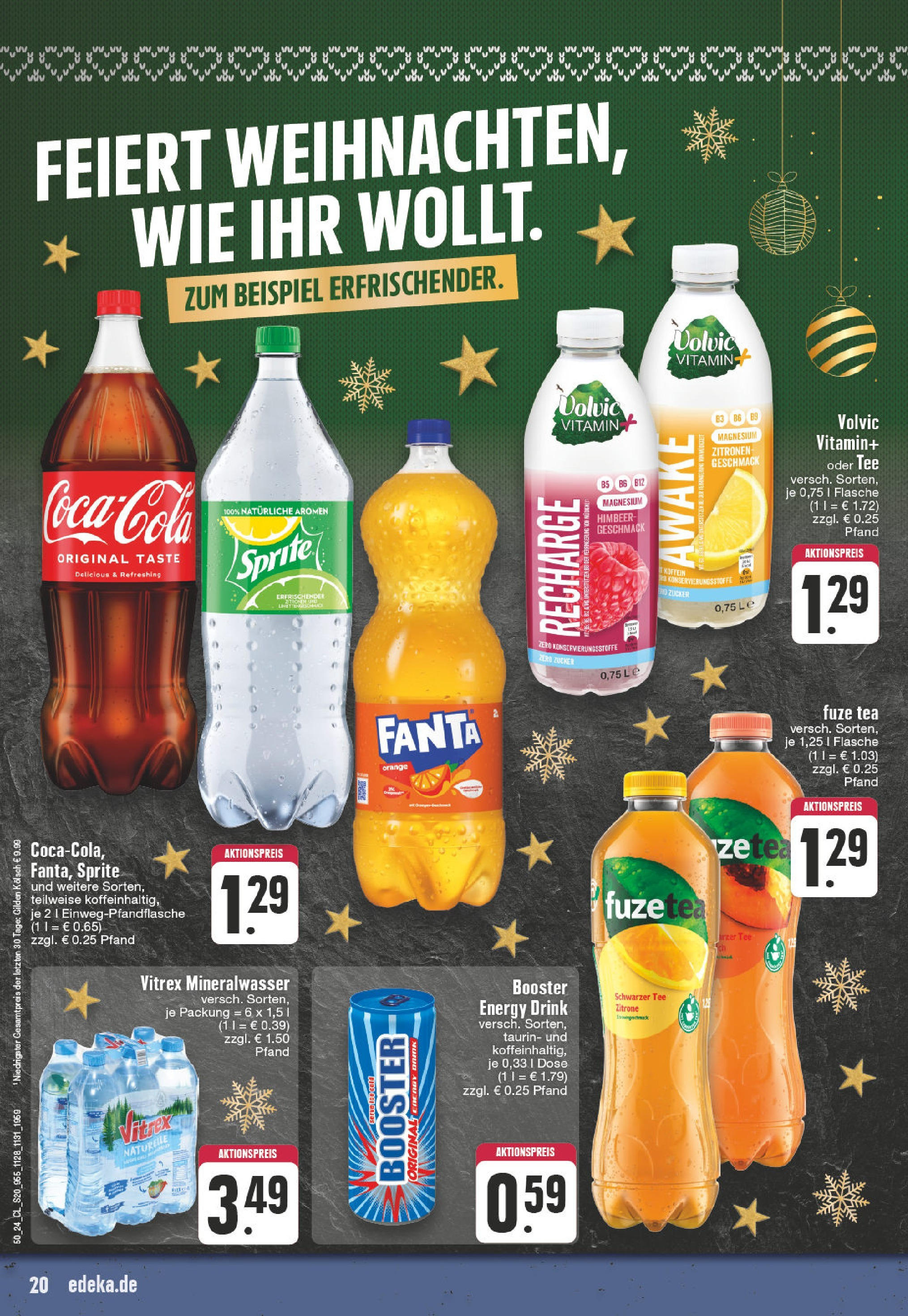 Edeka - EDEKA: Wochenangebote (ab 08.12.2024) » Angebote Online | Seite: 20 | Produkte: Zucker, Zitrone, Tee, Zitronen