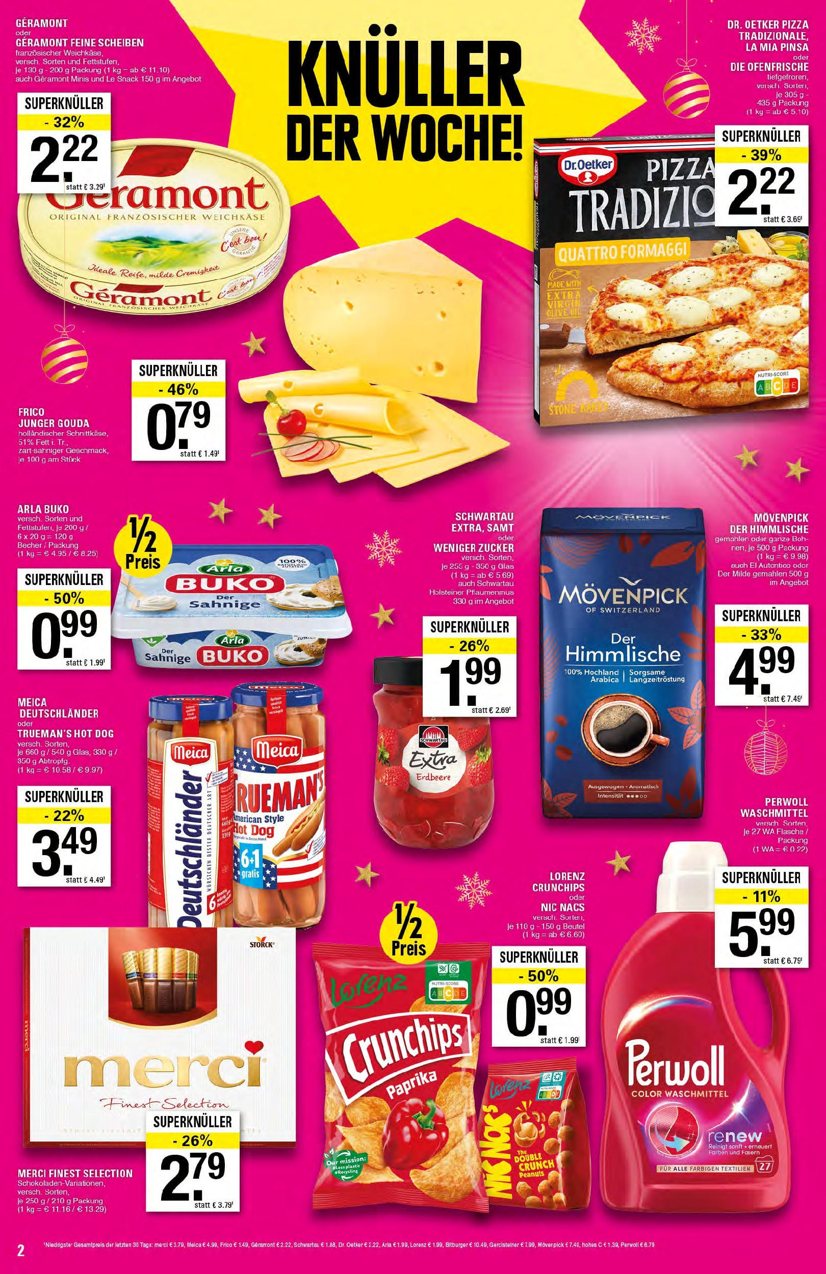 Edeka - EDEKA: Wochenangebote (ab 08.12.2024) » Angebote Online | Seite: 2 | Produkte: Ofenfrische, Meica, Waschmittel, Zucker