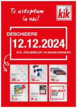 KiK Catalog KiK până în data de 13.12.2024 - până la 13-12-24