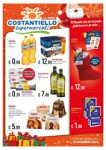 Costantiello supermercati Il natale sta arrivando, falli trovare pronto... - al 12.12.2024