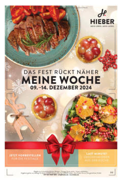 OFFERS - Hieber's Frischecenter: Meine Woche - gültig ab dem 08.12.2024 | Seite: 3